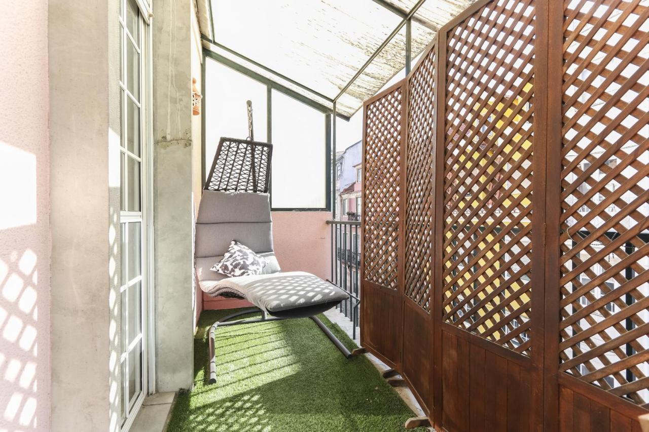 Principe Real Balcony By Homing Apartment Lisbon Exterior photo